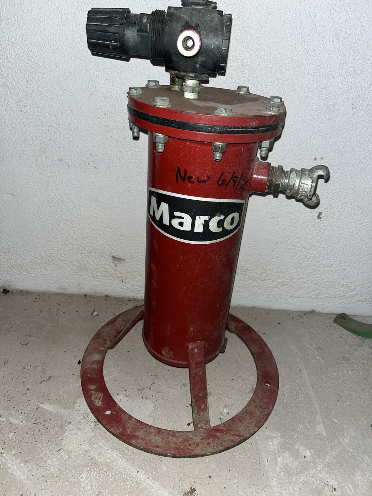 Marco Airline Filter Used With Fittings