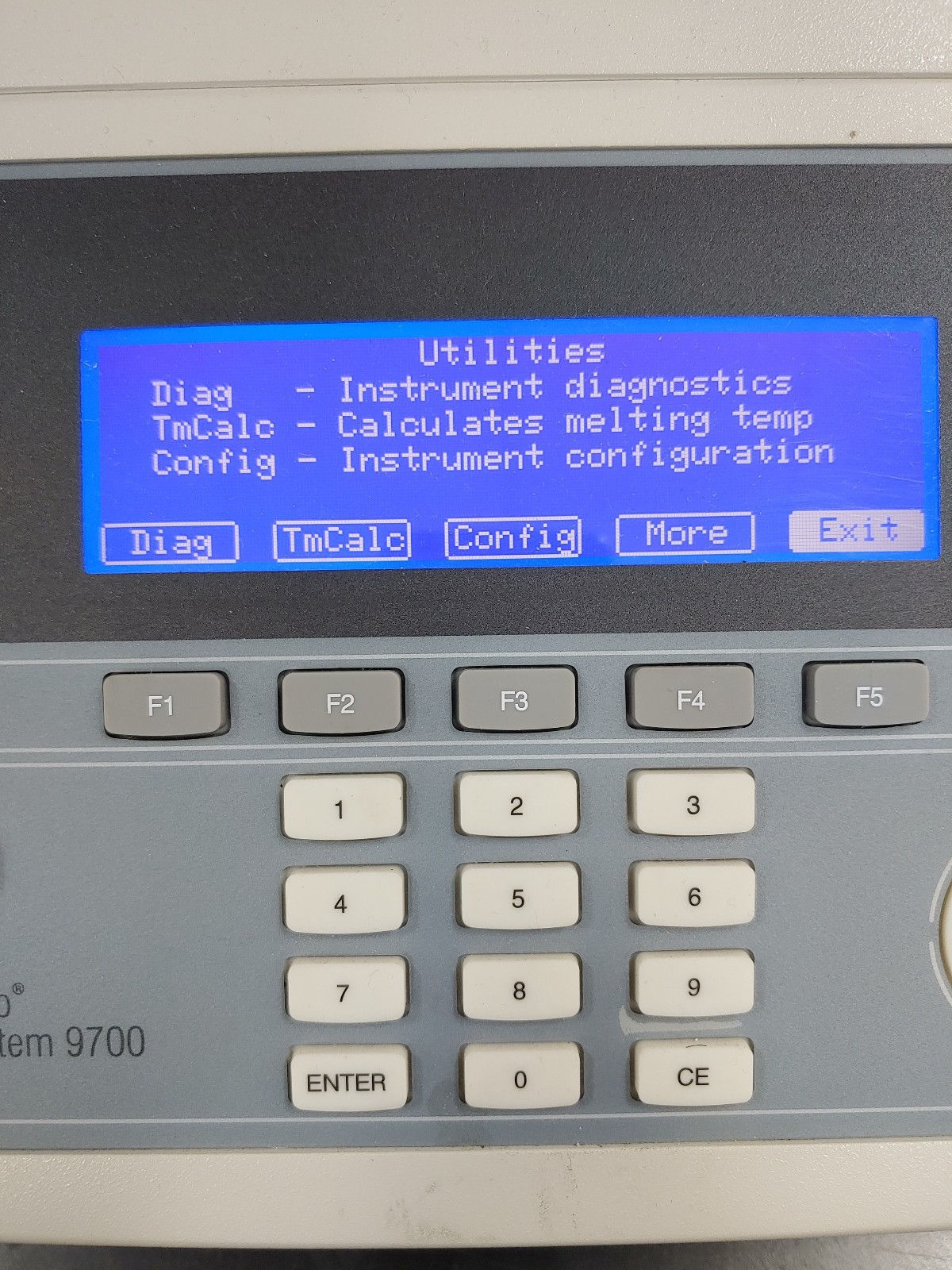 APPLIED BIOSYSTEMS GeneAmp PCR System 9700 PN N8050200