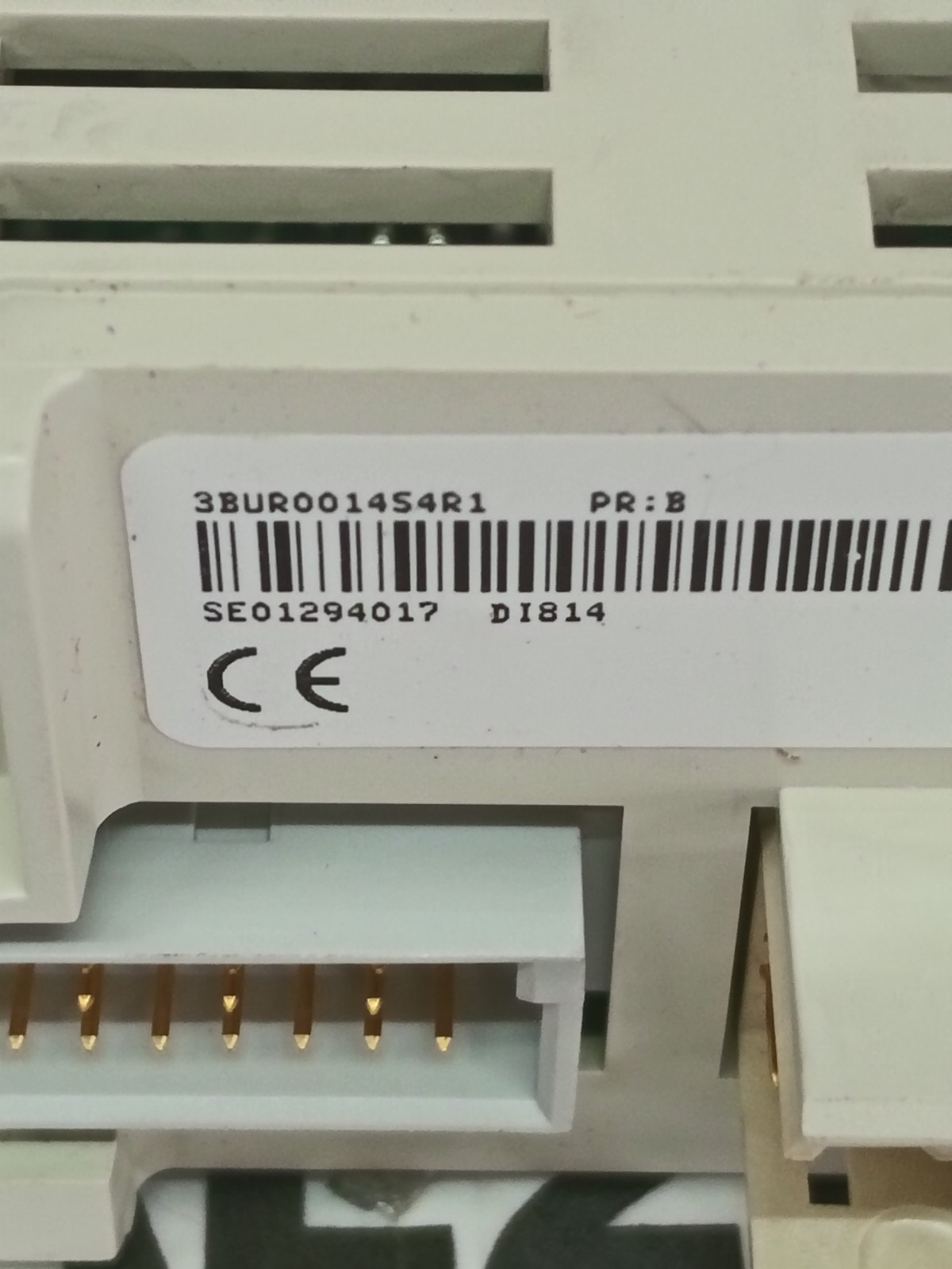 ABB D1814 3BUR001454R1 PR:B