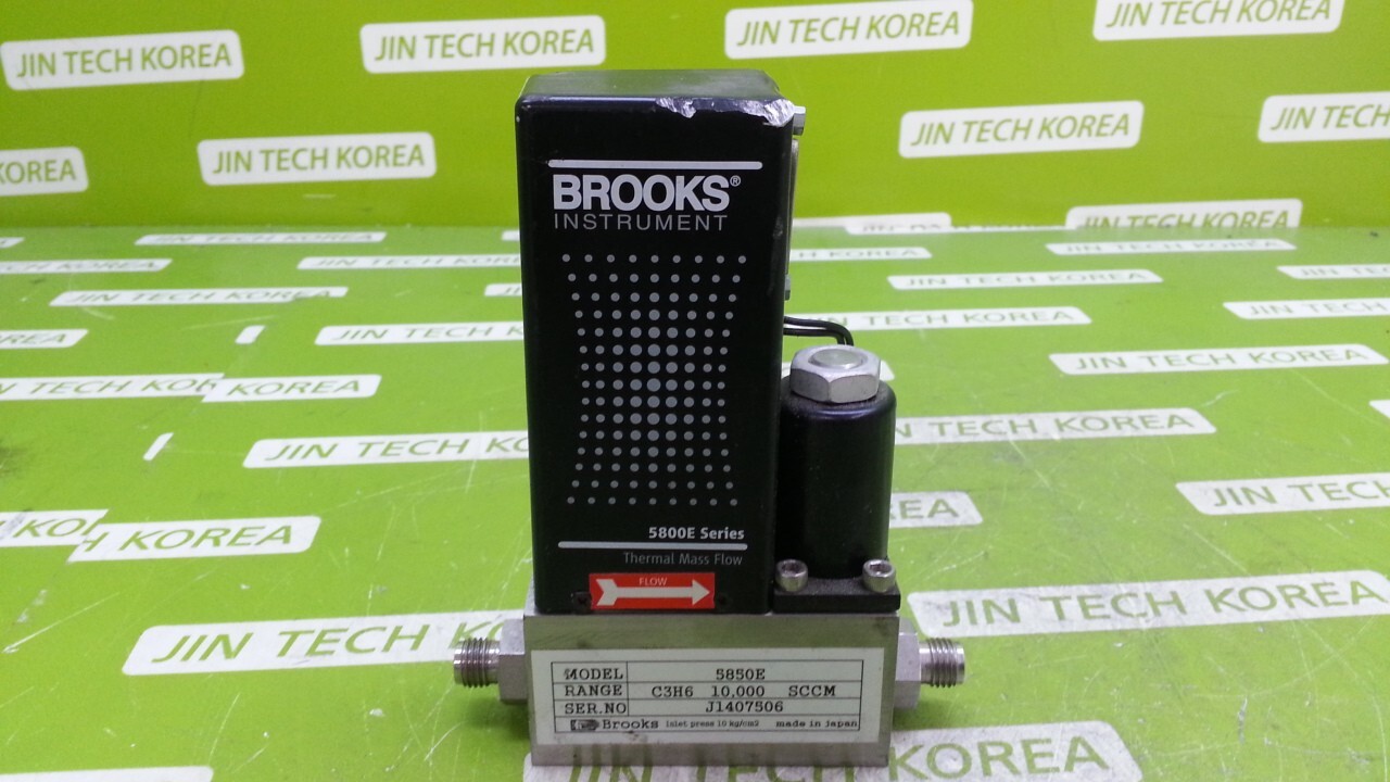 BROOKS 5850E Mass Flow Controller Tested – Cosmetic Issue, See Photos