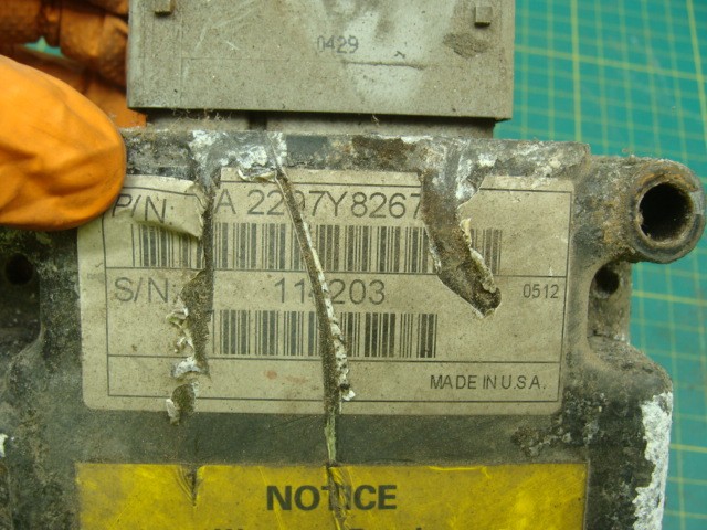 ZF MERITOR A2297Y8267 ECM / TCM TRANSMISSION CONTROL MODULE