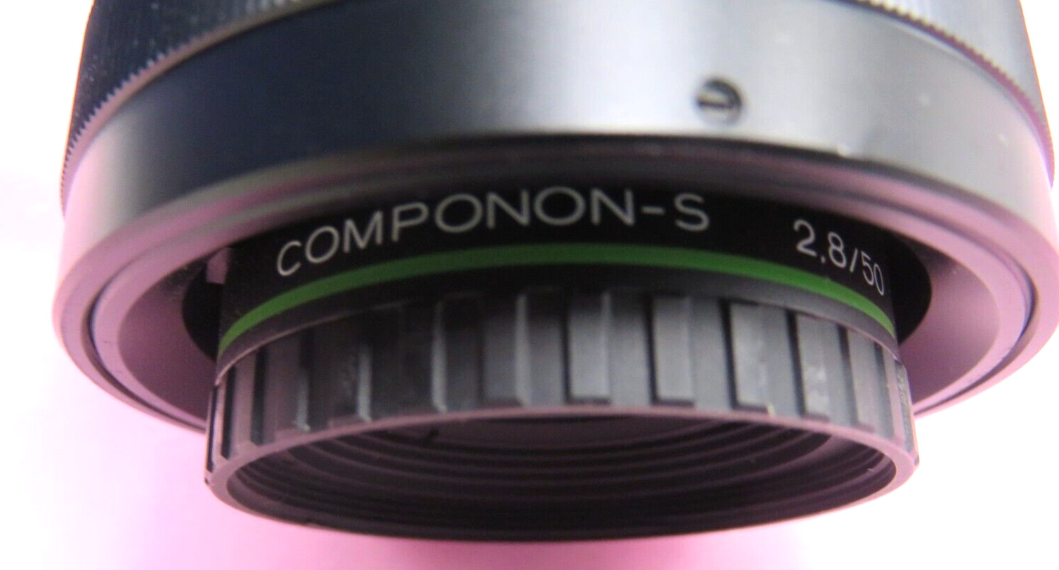 Schneider Kreuznach 2.8/50 Lens, UNIFOC Helical Focusing Mount