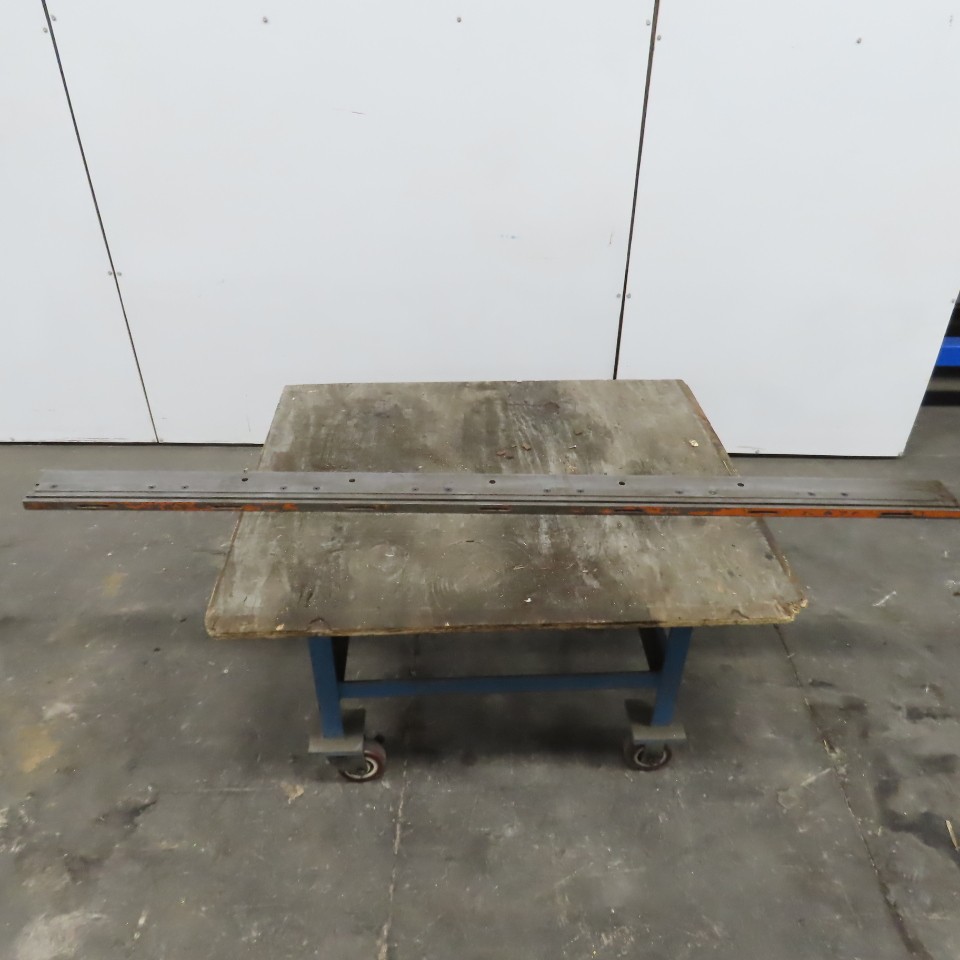 Press Brake Lower Die Holder 84-3/8″ L x 5″ W 5/8″ T-Slot
