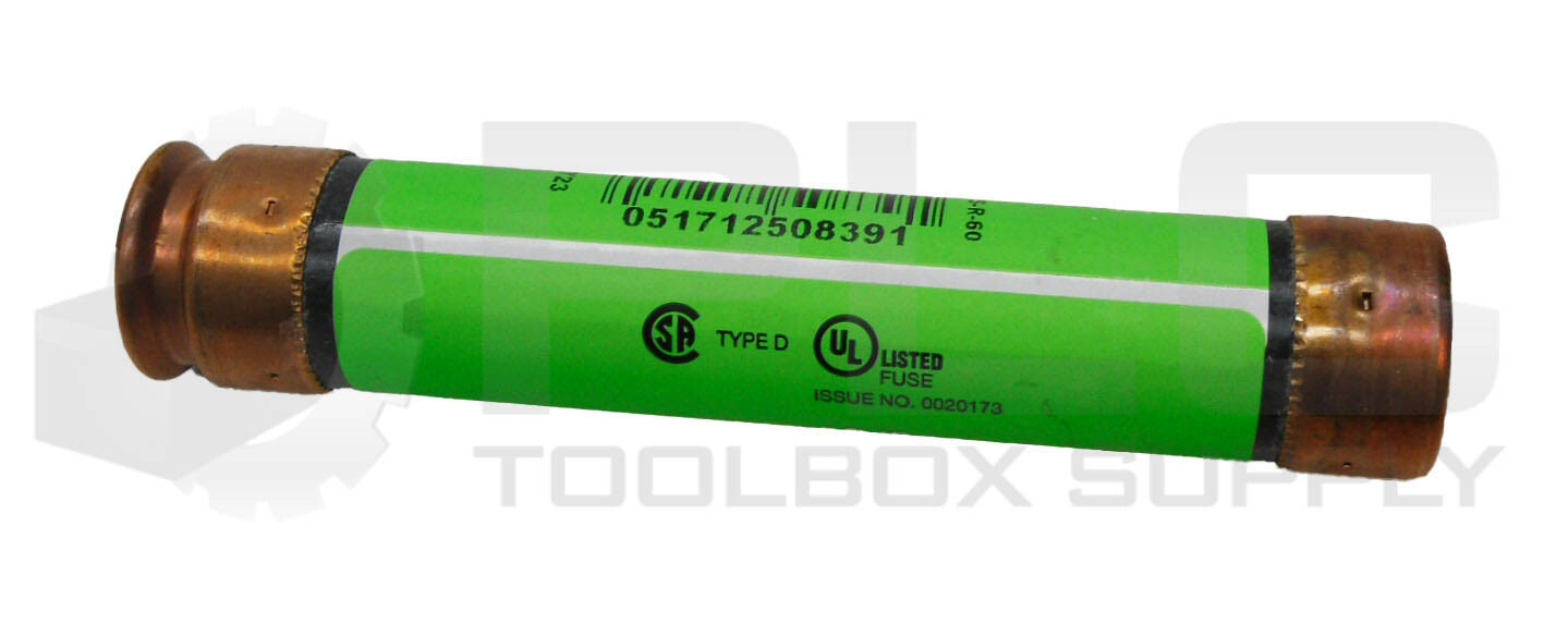 NEW BOX OF 10 BUSSMANN FRS-R-60 ENERGY EFFICIENT FUSE 60A 600VAC 250VDC *READ*