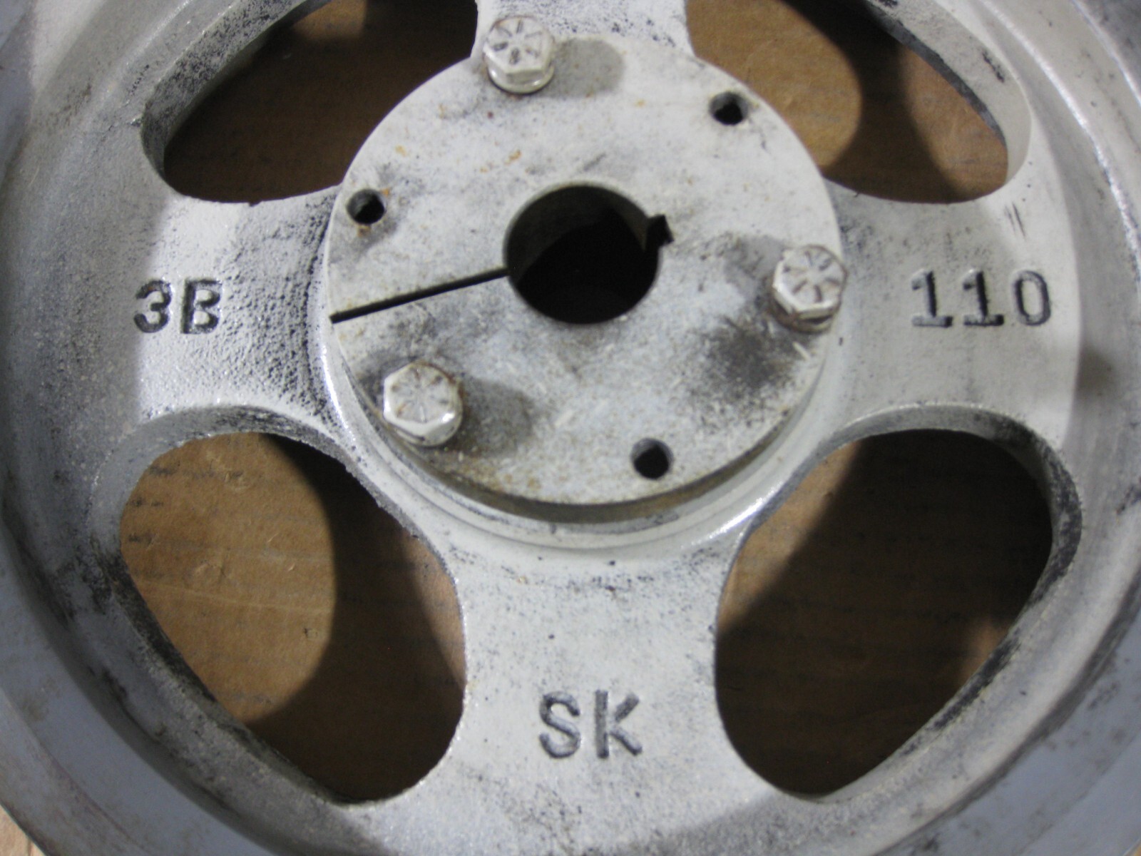 Belt Pulley 3B110SK & 2-3/4” Sheave Bushing for 1-1/8” 1.125” Shaft SK 11.0 3B