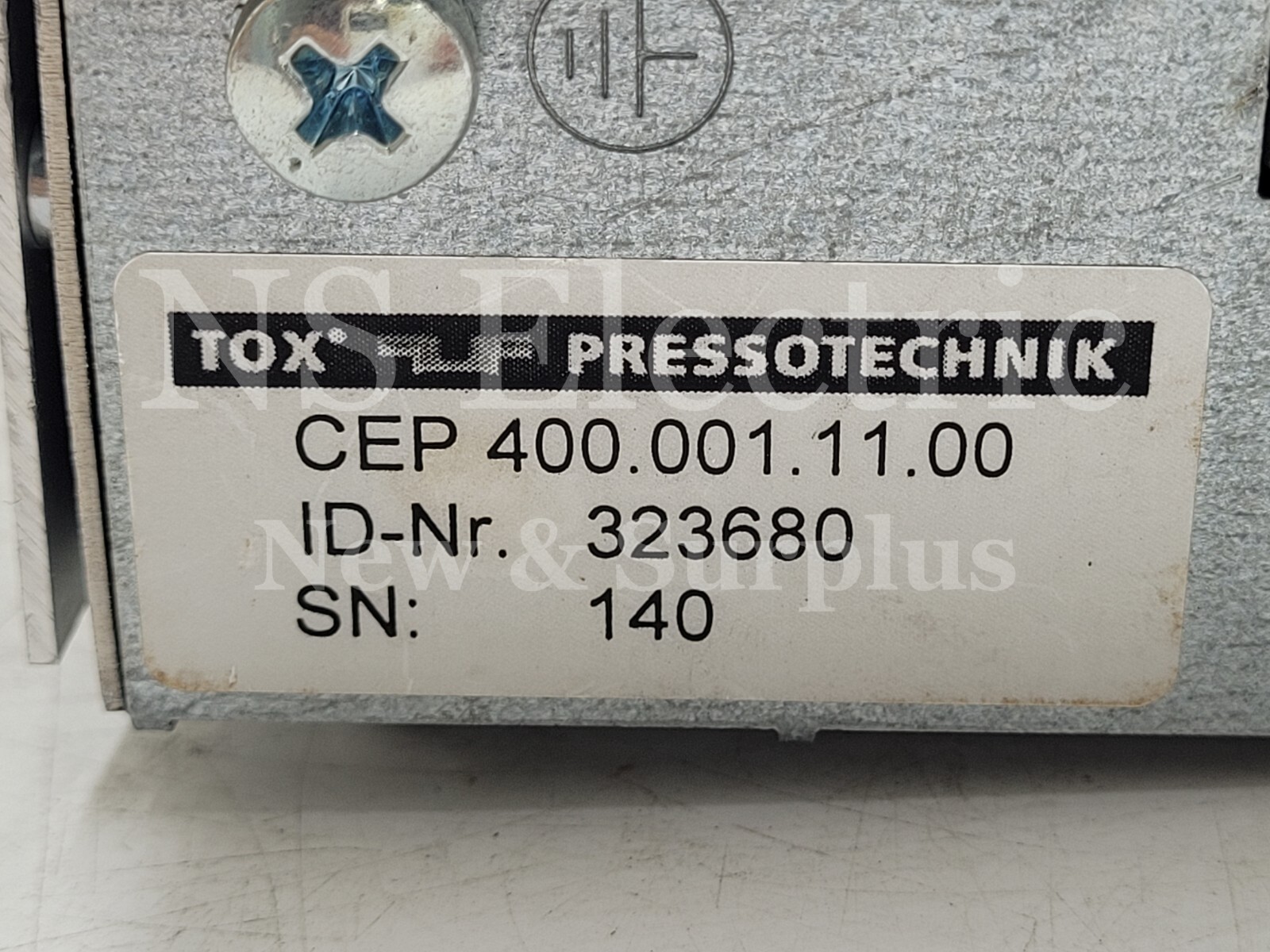 TOX Pressotechnik 275883 / CEP 400.001.11.00 / 10 8549 12.00 Process Monitor