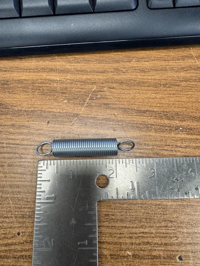 Extension Spring – 0.437 O.D. x .0475 Wire Dia. GHGC-D18