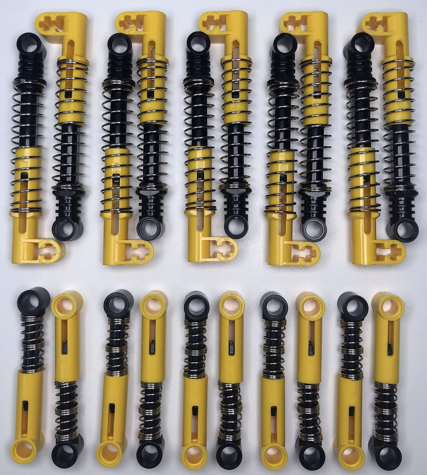 20 pcs LOT of TECHNIC Light Shock ABSORBERS, Shock ABSORBERS 9.5L Extra Hard …