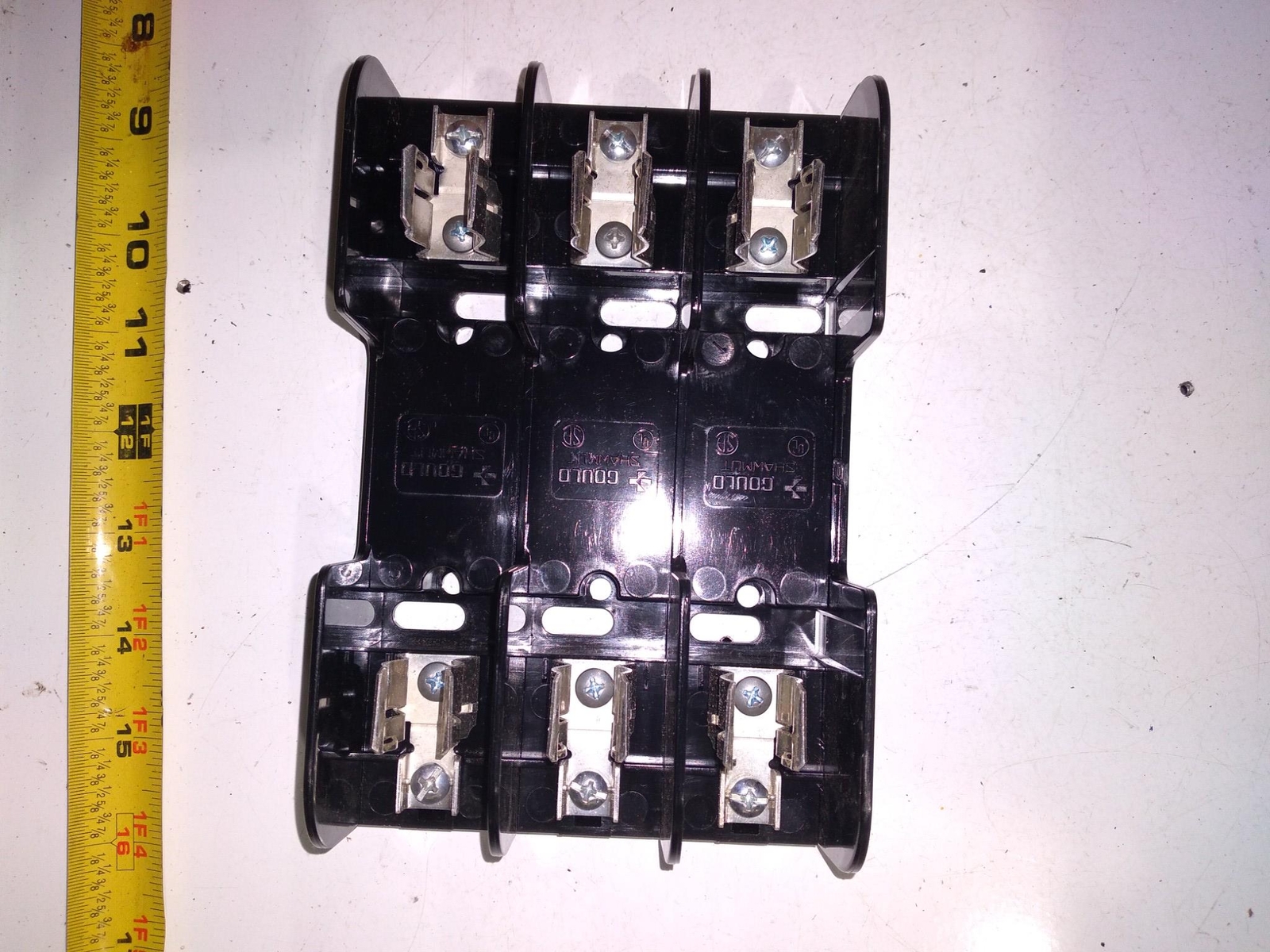 MERSEN FERRAZ SHAWMUT 60313 FUSE BLOCK 600V 30A 10000AMP