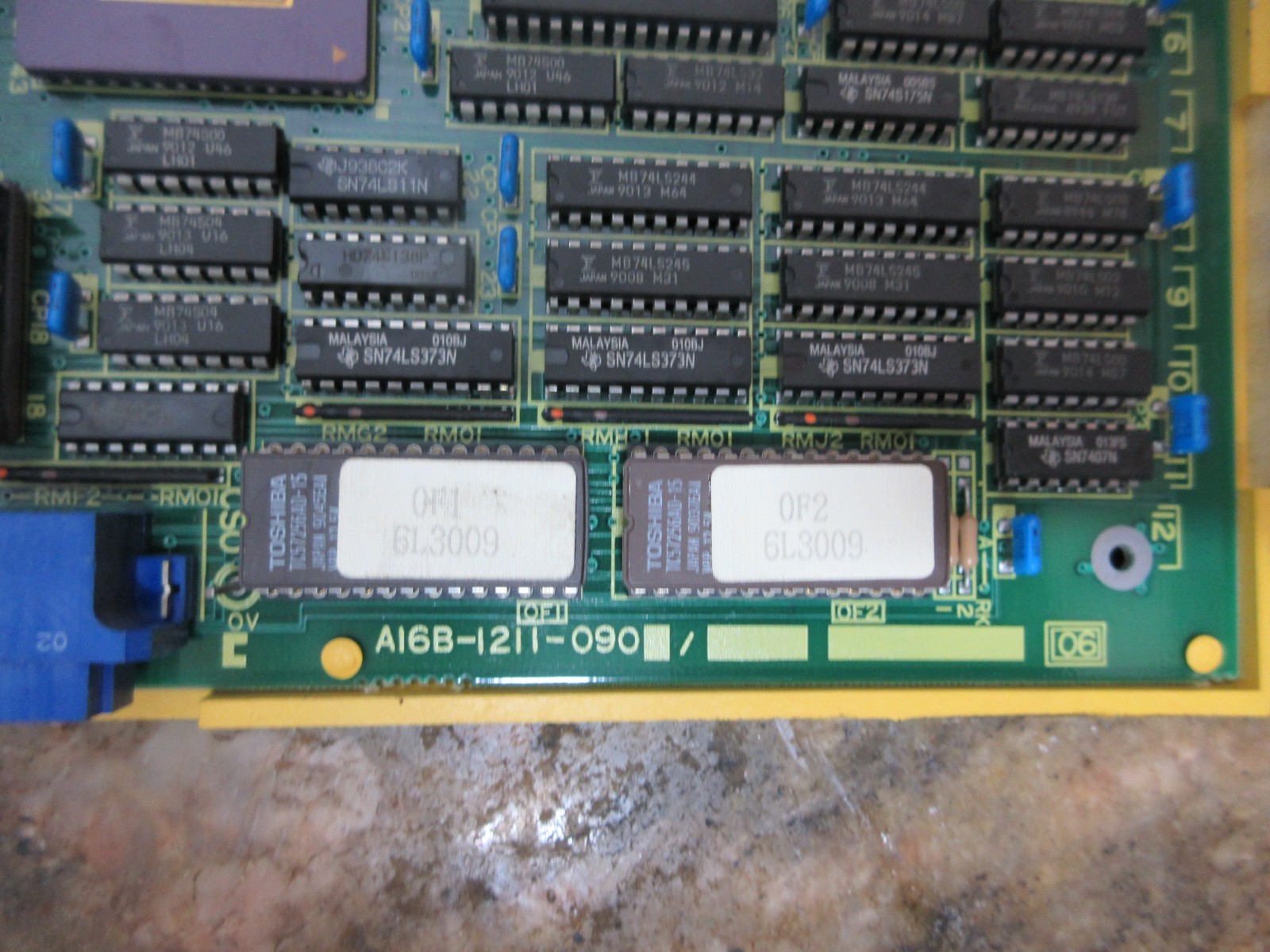 1991 MORI SEIKI L-100H A16B-1211-0900 090 FANUC BOARD