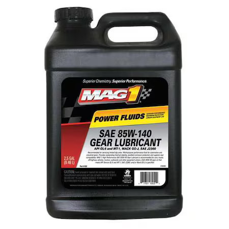 Mag 1 Mag00832 Gear Oil, 2.5 Gal, Jug, Brown