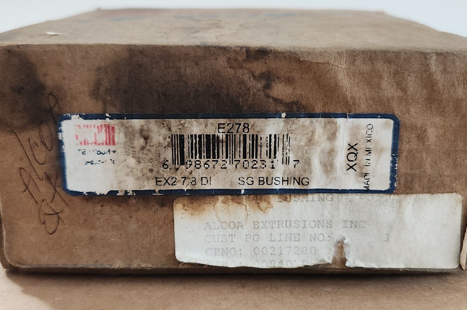 *FACTORY SEALED* TB Wood’s E278 EX 2-7/8 Bore Dia SG Bushing 6″ OD + Warranty!