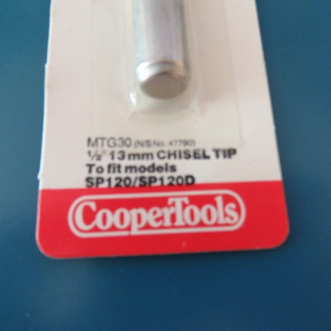 WELLER MTG30 Qty of 2 per Lot 1/2″ 13mm Chisel Tip Fit Models: SP120/SP120D
