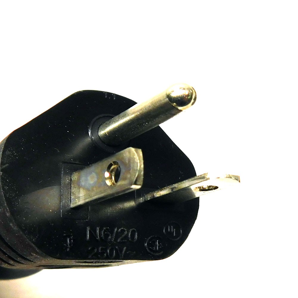 (Lot of 5) NEW Feller 740-057668 Power Cords L Style 300V Made In Austria