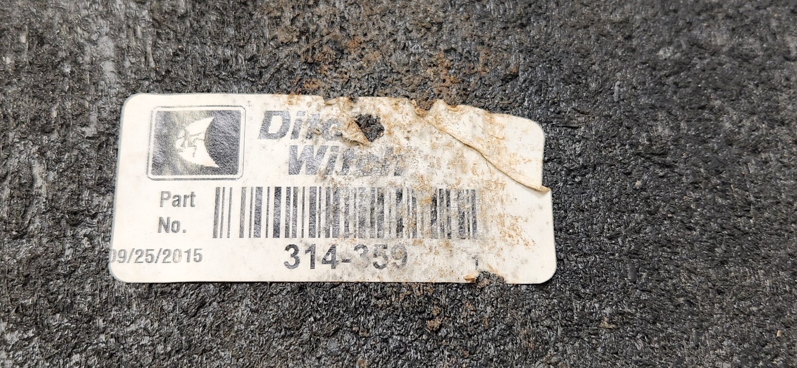 Ditch Witch 314-359 Guide Block