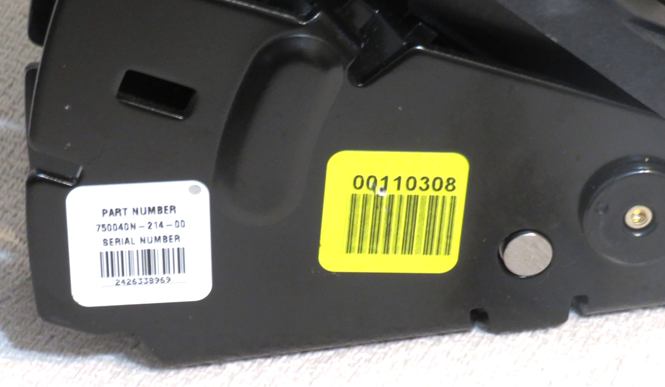 PEDAL, ACCELERATOR, FLR MNT, CUMMINS, Part # 00110308 PEDAL ONLY, NO TPS