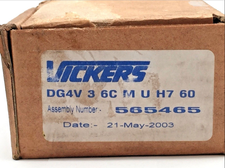 VICKERS DG4V-3-6C-M-U-H7-60 Hydraulic Valve Solenoid Directional 24V DC