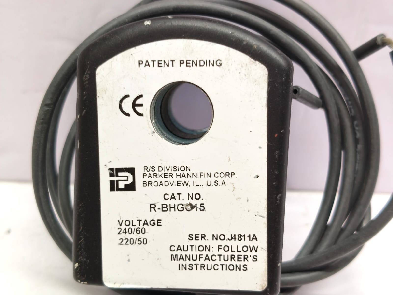 Parker R-BHGC15 LOT OF 3 Hannifin Solenoid Coil 240V/60Hz 220V/50Hz NEW