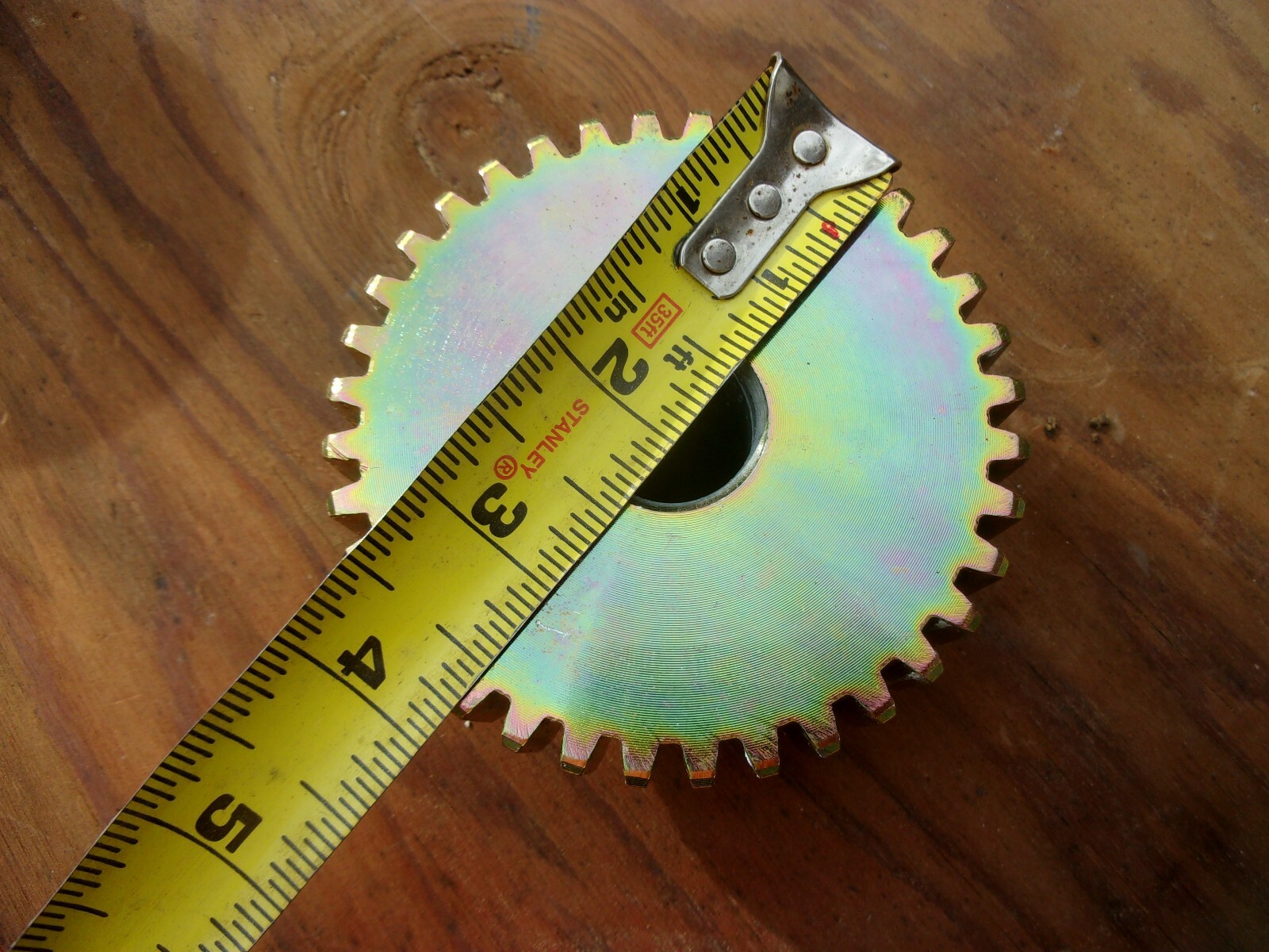 Spur Gear 36 Tooth 3 3/4″ 7/8 Bore 1″ Wide Machine Drive Lathe Equipment Steel