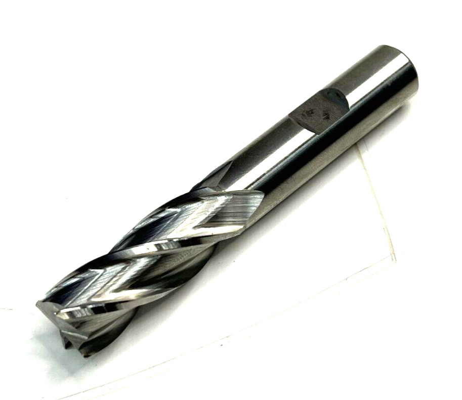 CLEVELAND C33162 END MILL 9/16″ OAL 3-3/8″ USEABLE LENGTH 1-3/8′ 4 SPIRAL FLATE