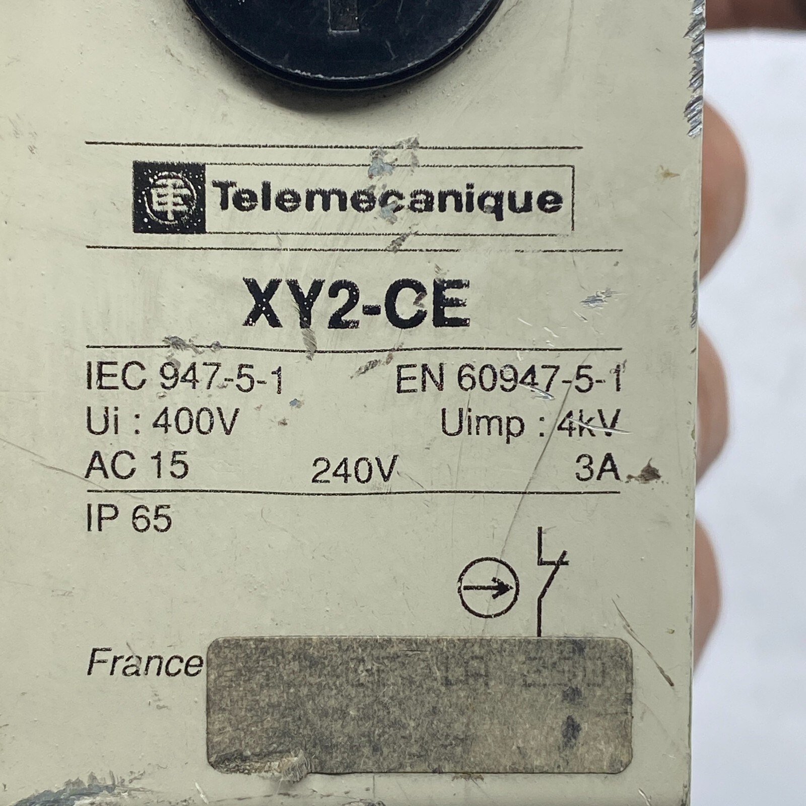 Telemecanique XY2-CE Cable Controlled Safety Switch EN 60947-5-1 ⭐