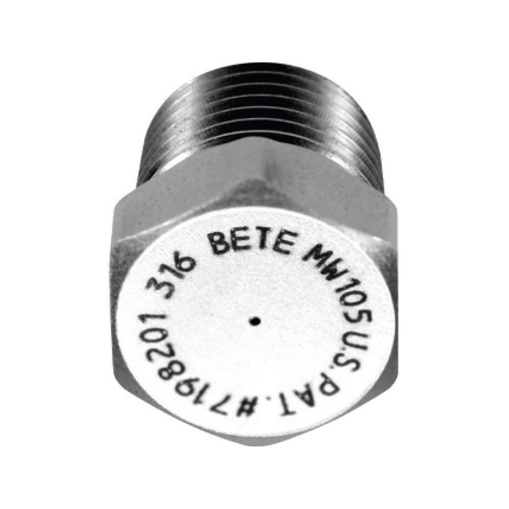 BETE FOG NOZZLE Industrial Spray Nozzle,SS,1000 psi 879GY6