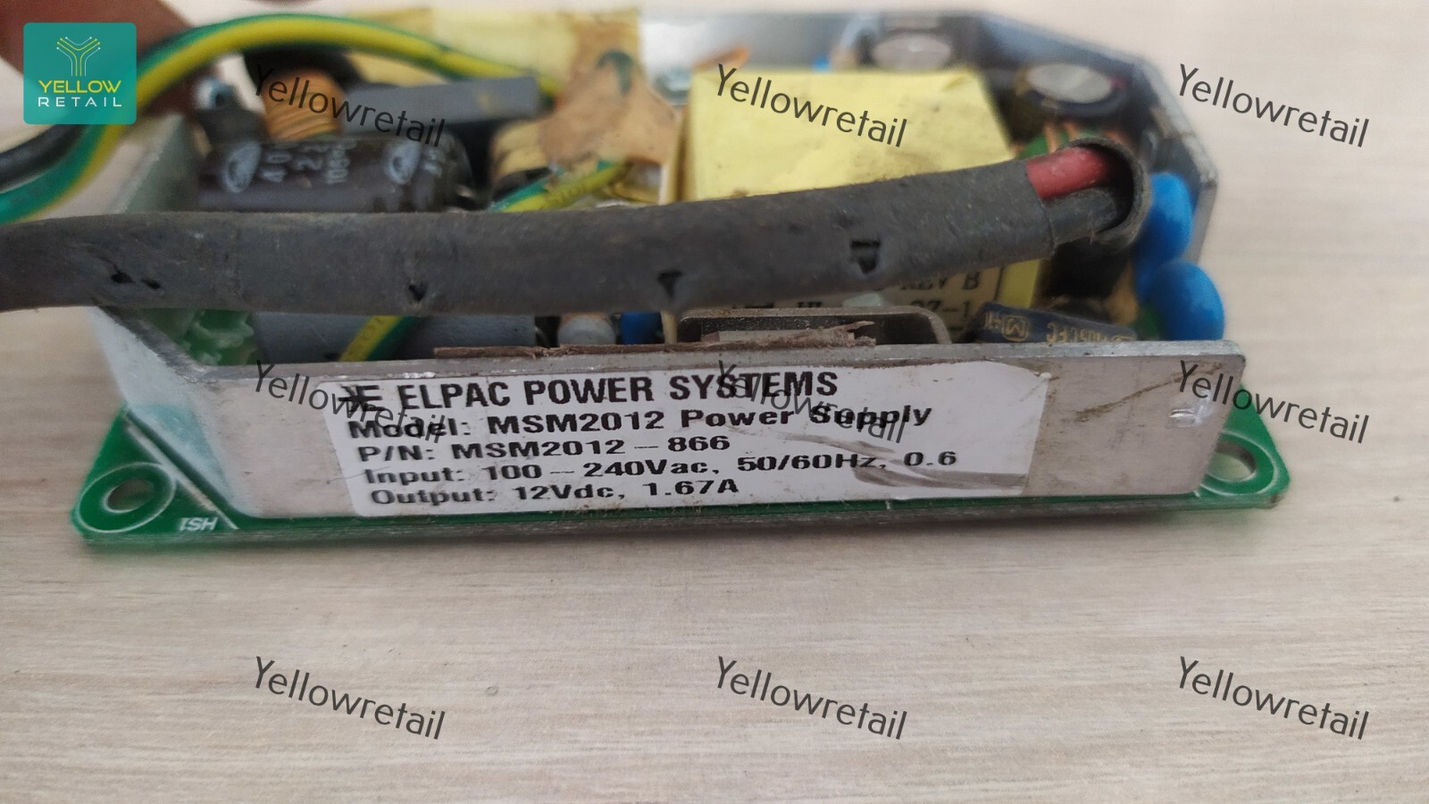 ELPAC POWER SYSTEMS MSM2012-866,POWER SUPPLY BOARD, MSM2012