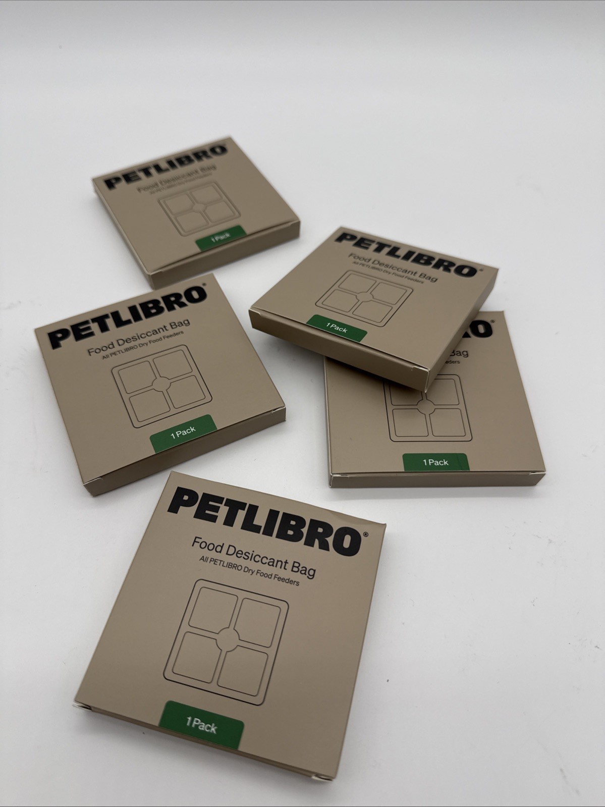 5 Bags of Petlibro Pet Food Desiccant PLFD001 for Petlibro Automatic Pet Feeder