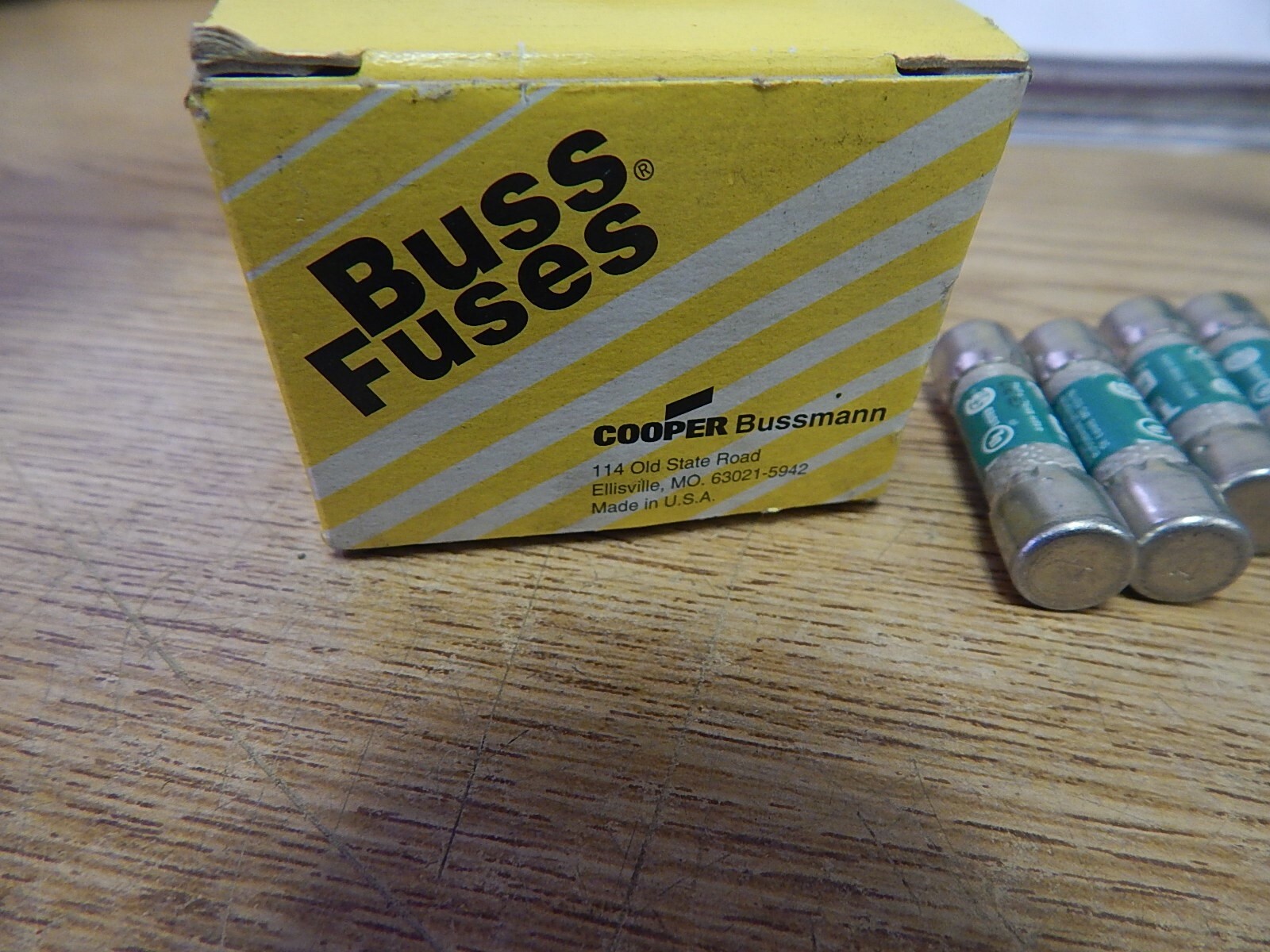 NEW Buss FNQ-1-6/10 Time Delay Fuses, Lot of 10 *FREE SHIPPING*