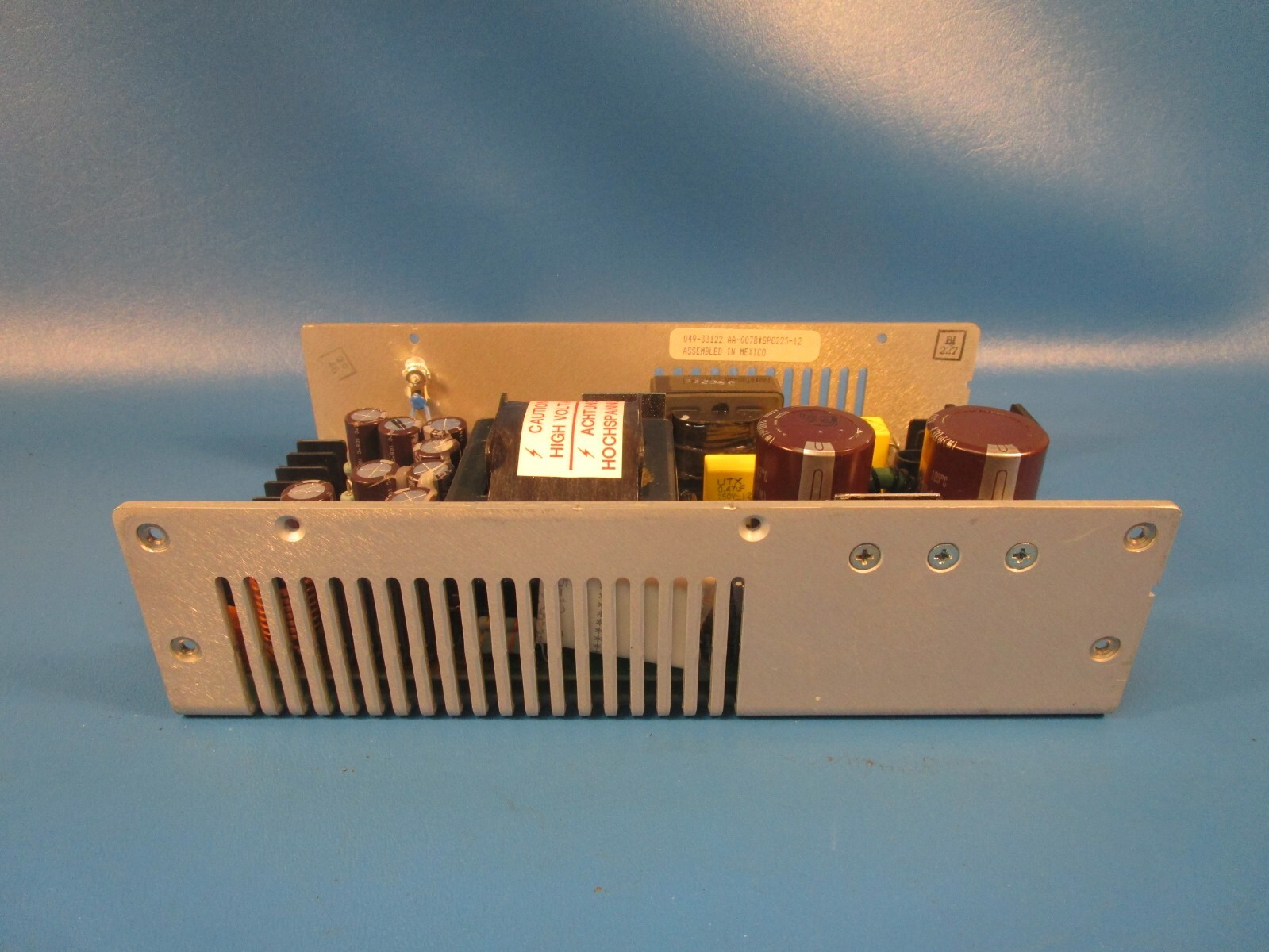 Condor GPC225-12, 12V DC, Power Supply, Input 100-240V ~ 5.5A, 47-63Hz