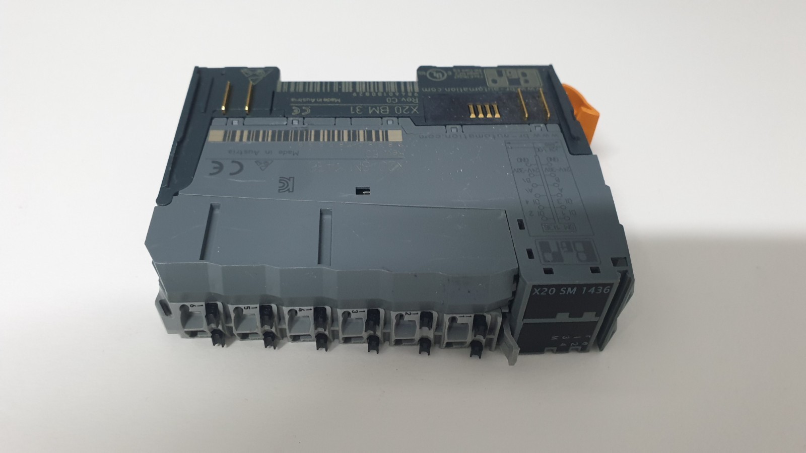 B&R X20 SM1436 & BM31 Module | P/N: X20 SM 1436 + X20 BM 31 | USED