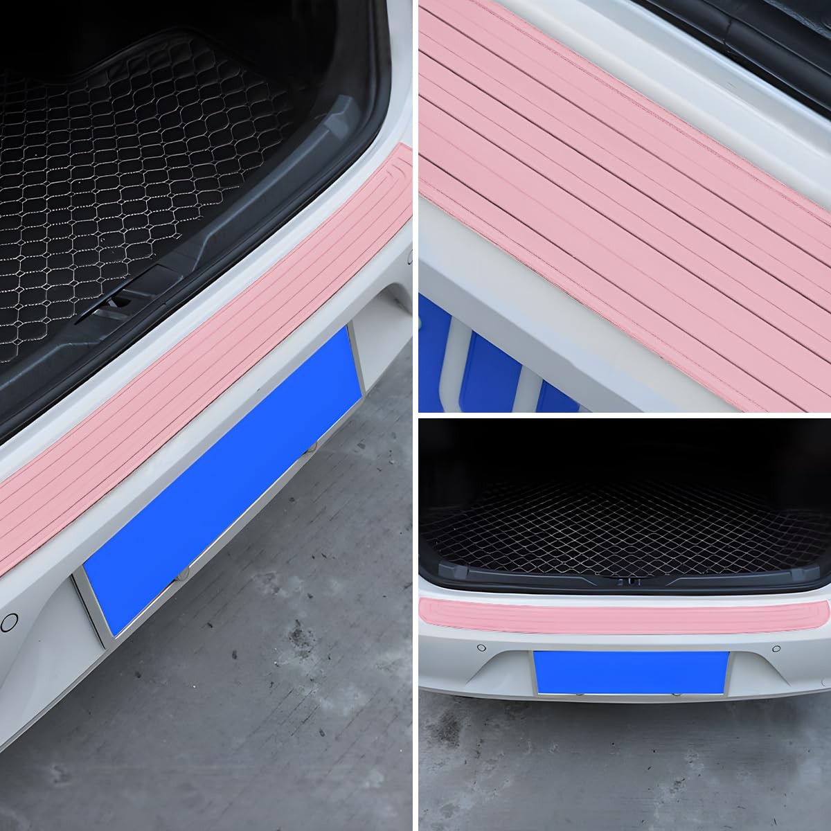 Car Rear Bumper Protector Guard, Anti-Scratch Abrasion Trunk Door Entry Sill …