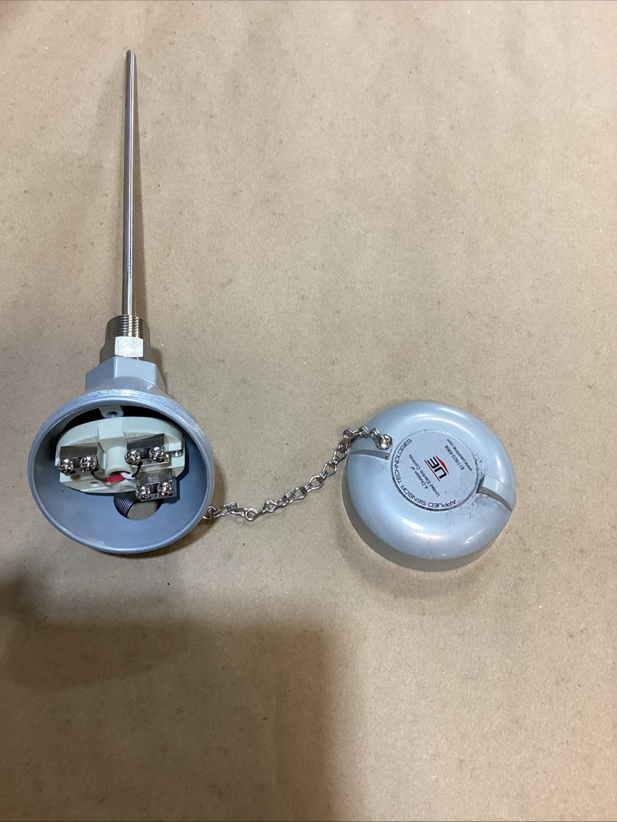 United Electric Controls Thermocouple UE MI1573JUL10 UEC 1512 10”