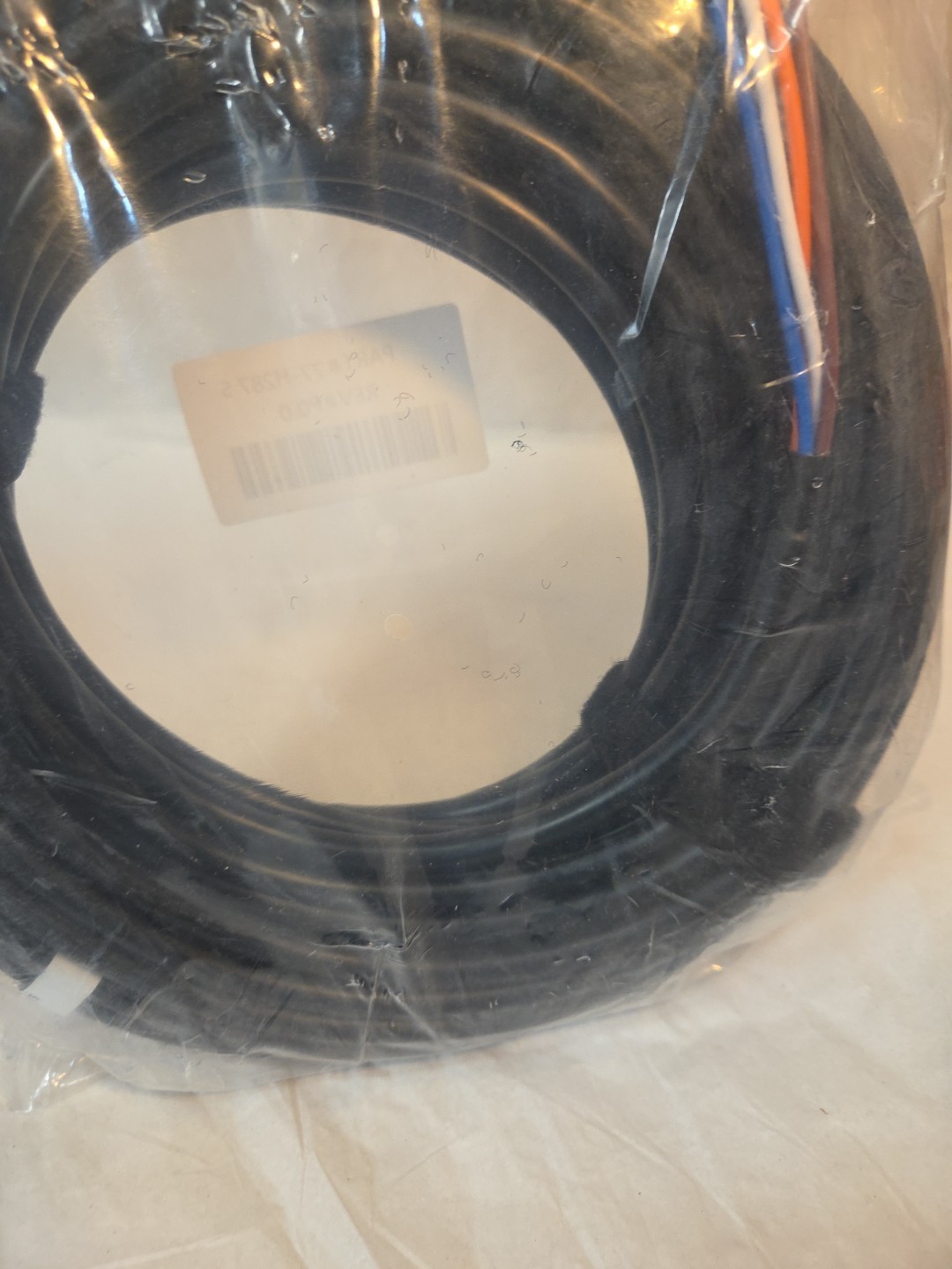 77-H287 S Cable Wire Assembly REV P0.0 / 4 Wire 50 Feet Length