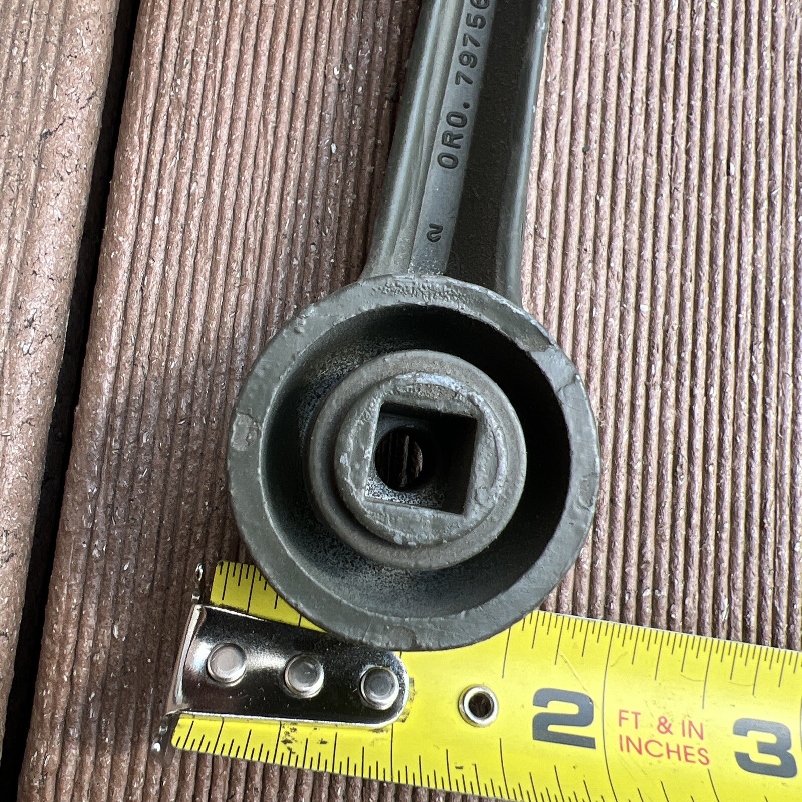 INSIDE DOOR HANDLE M939 / M809 SERIES, M35 M SERIES MILITARY TRUCKS 7975609 NOS
