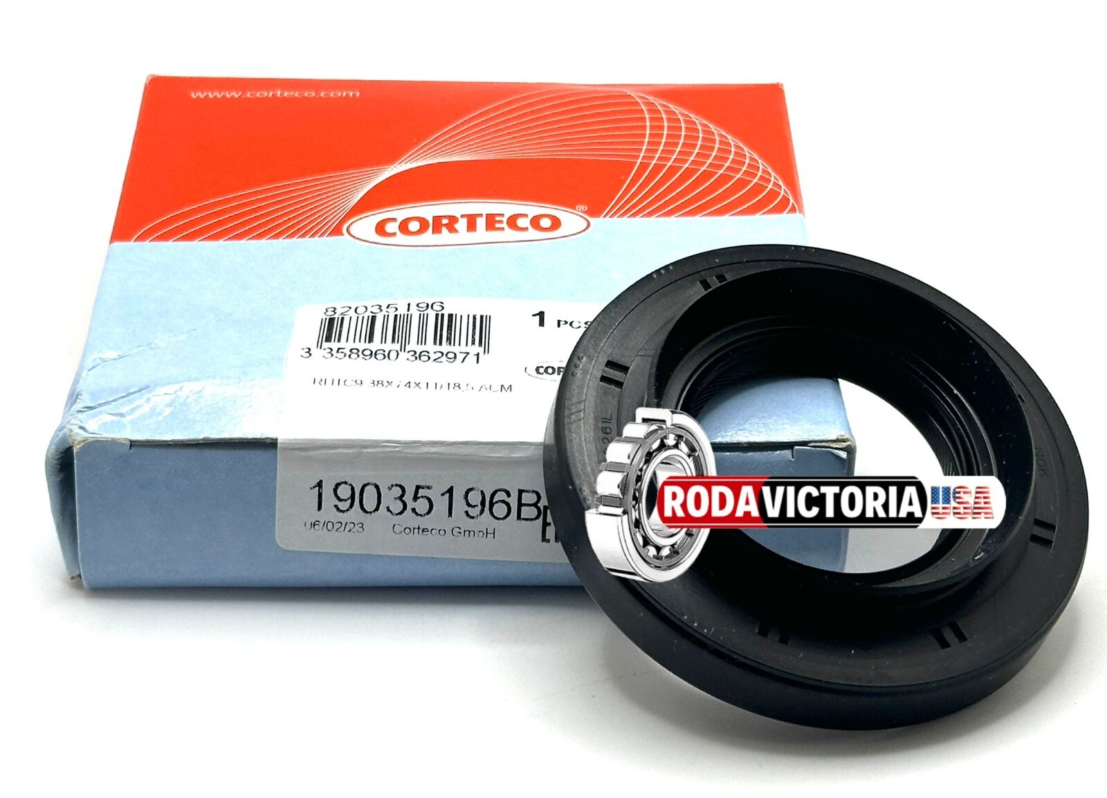 Oil Diff Pinion Seal for Toyota Hilux Landcruiser 38 x 74 x 11 18mm 402069N