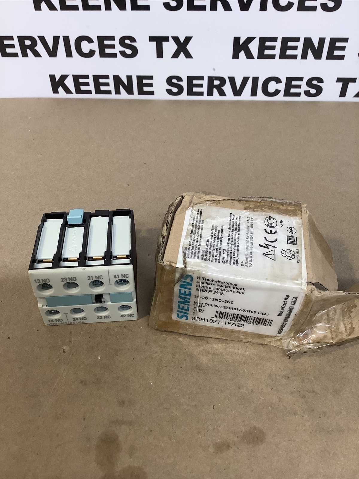 Siemens Auxiliary Switch Block 3RH1921-1FA22