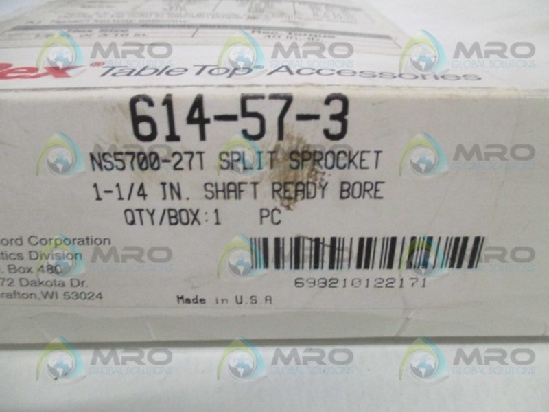 REXNORD NS5700-27T 614-57-3 SPLIT SPROCKET NSMP