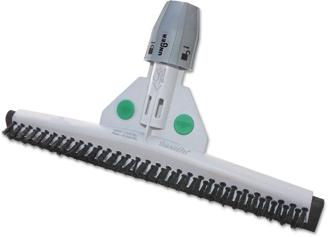Unger PB45G Squeegee, Floor, 18 W/Brush