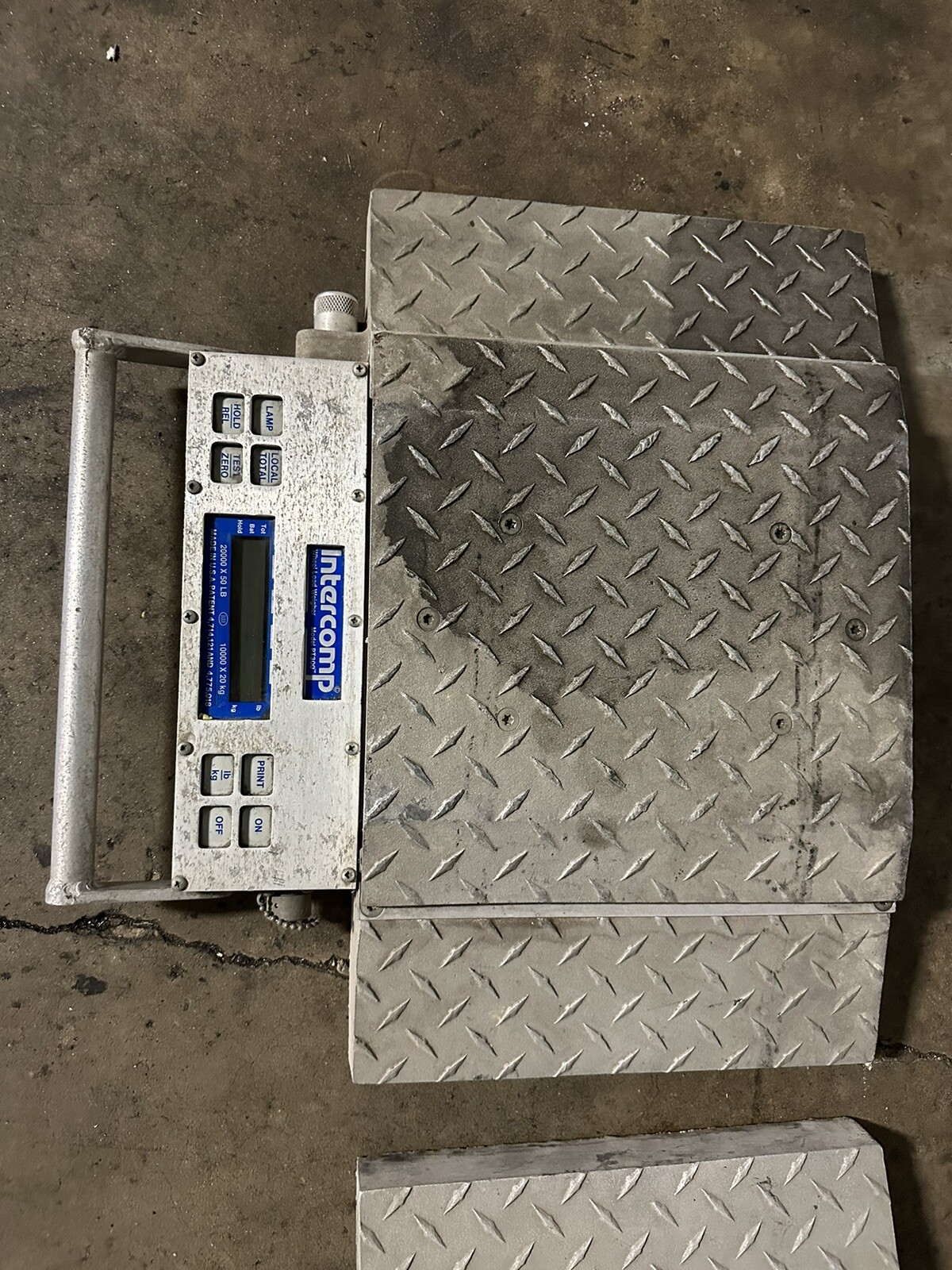 *LOT OF 11* Intercomp Wheel Load Weigher PT300 Scale 20000 X 50 LB 10000 X 20 kg