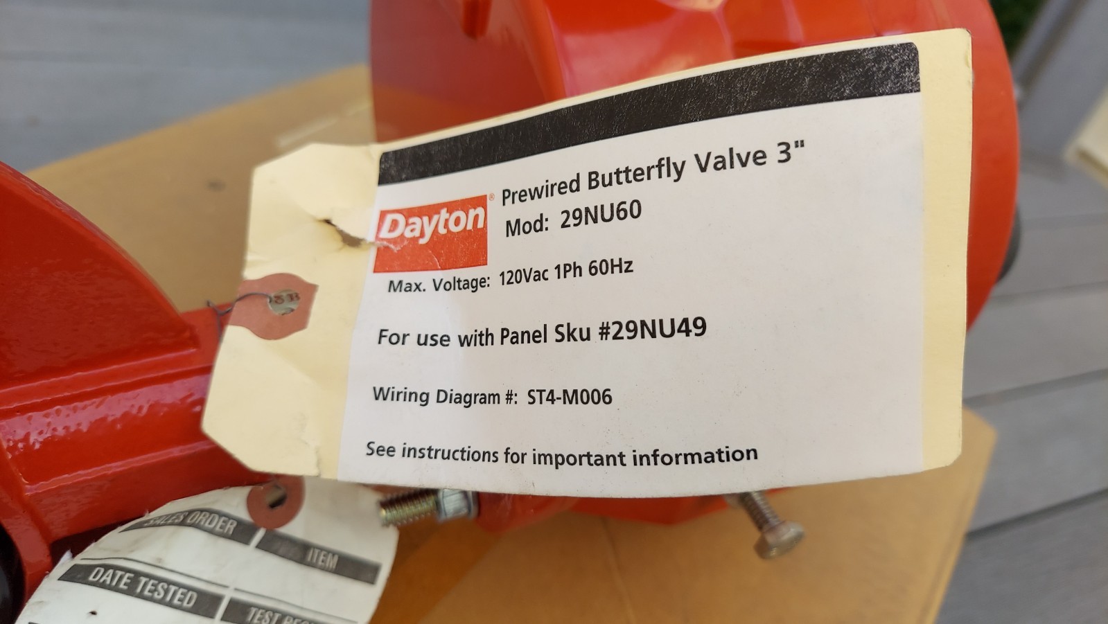 New Bray 70-0061-113D0-536K 2-Position Actuator