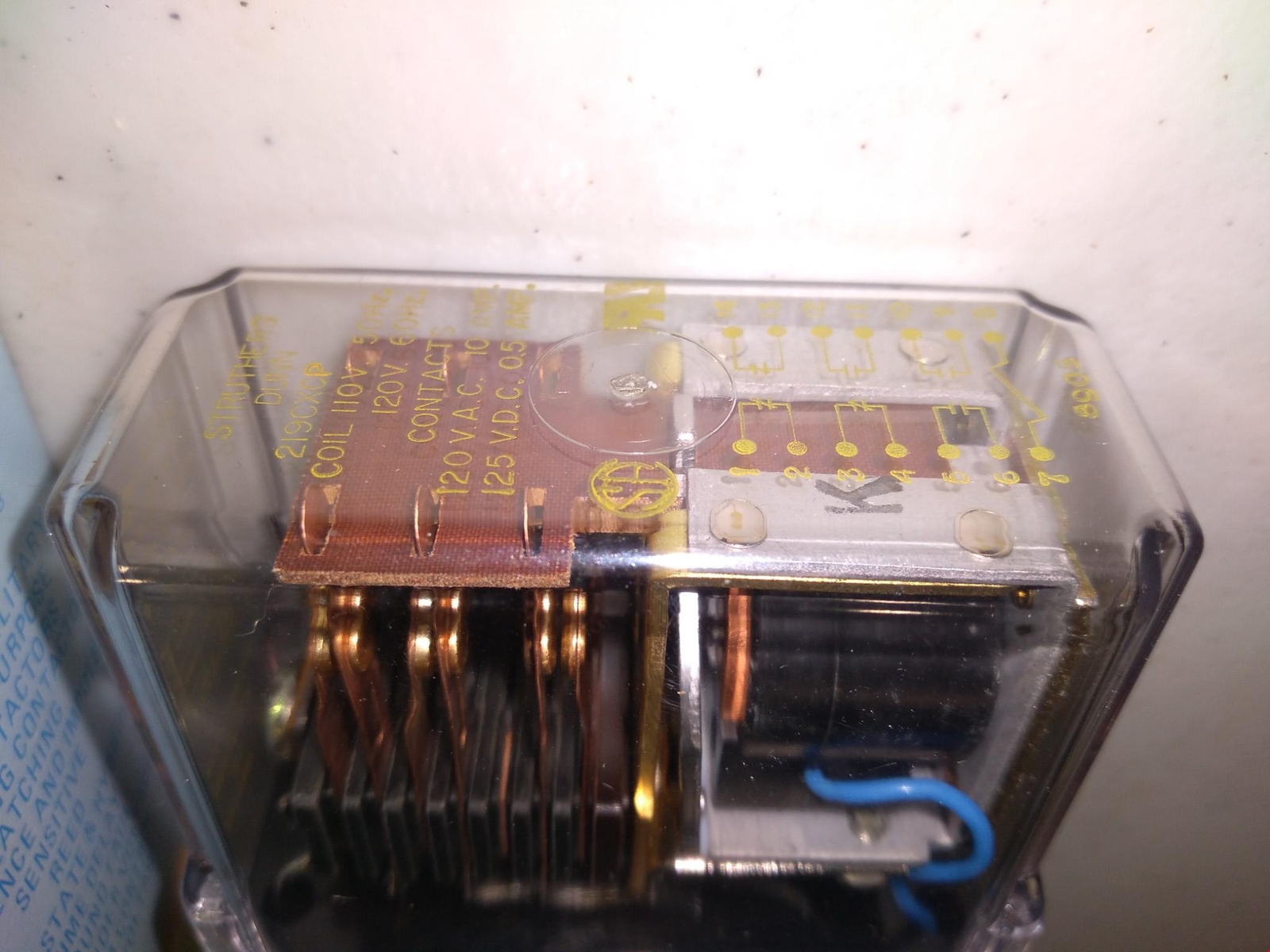 STRUTHERS-DUNN 219CXCP 110-120V 50-60HZ 120VDC 125VDC