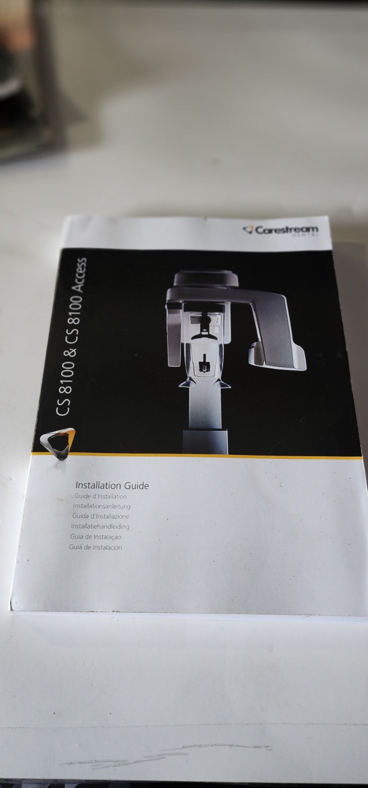 Carestream Dental CS 8100 & CS 8100 Access Installation Guide. 