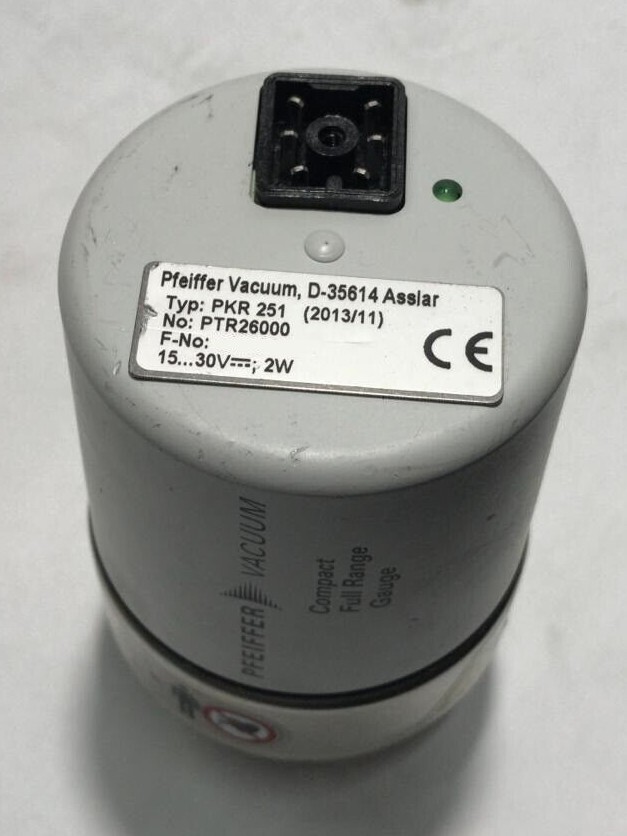 ✅ PFEIFFER VACUUM TRANSMITTER PTR26000 FULL RANGE PKR 251