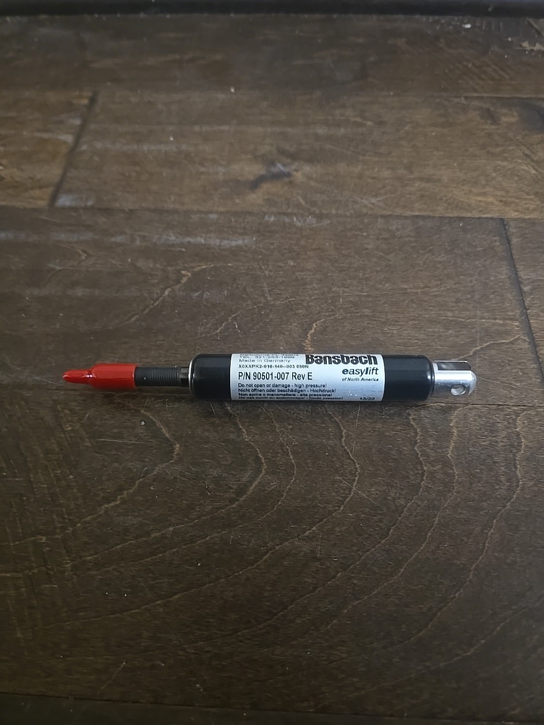 Bansbach Easylift Gas Spring X0XXPK2-016-140–003/650N