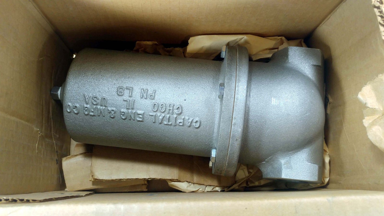 1 NEW CAPITAL ENG & MFG CO PN:L8-ME-75-100-MESH FILTER NIB/NNB ***MAKE OFFER***