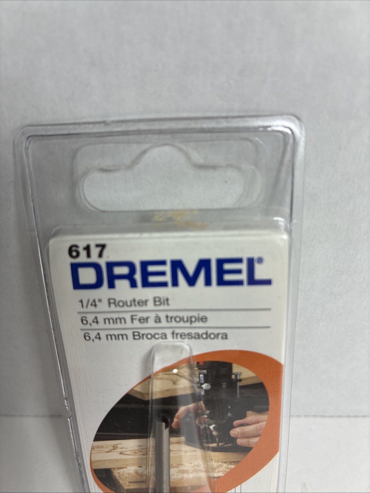 DREMEL 627 1/4” Router Bit. NIP