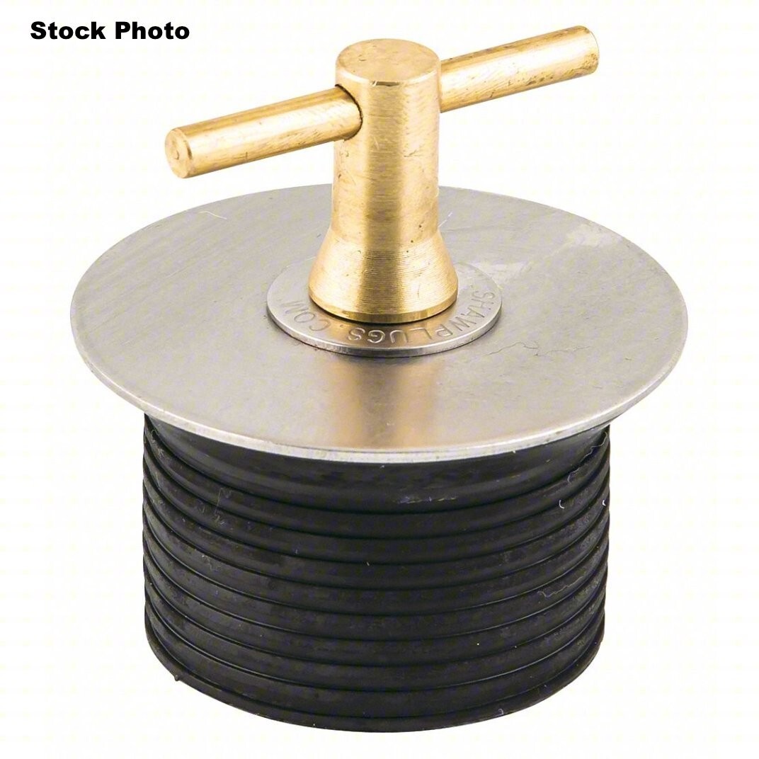 Shaw Plug 52403 Expansion Plug, T-Handle, 1-1/2 in diameter