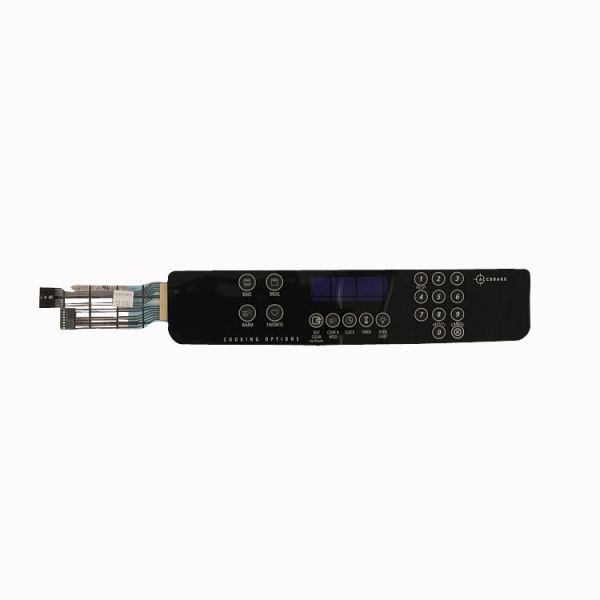 Whirlpool WPW10207928 Membrane Switch Black