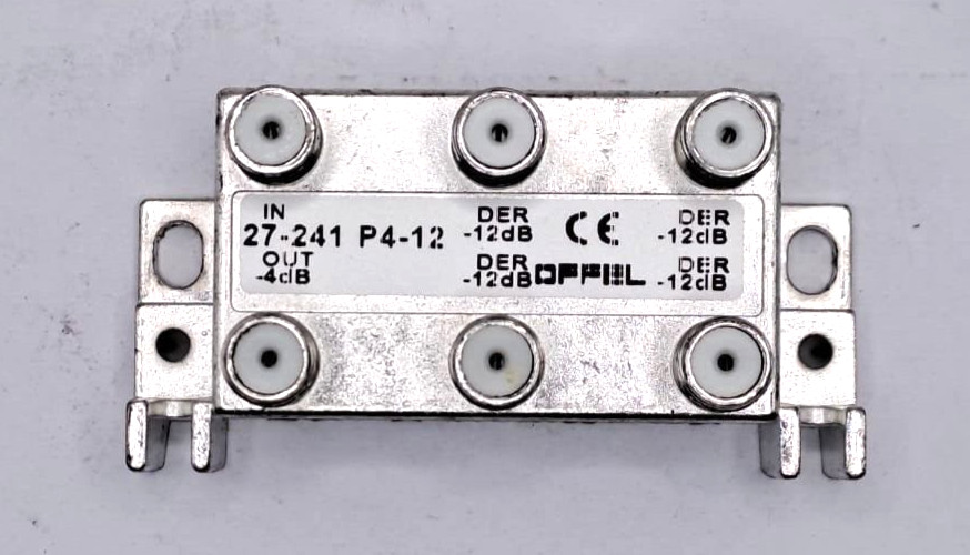 OFFEL 27-241 P4-12 DERIVATORI TV-SAT SERIE FUSION (10 PIECES)